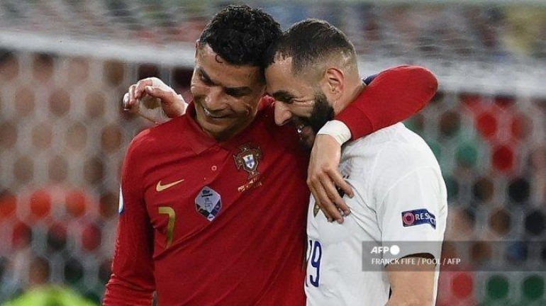 Hasil Euro 2020, Portugal vs Prancis, Cristiano Ronaldo dan Karim Benzema Cetak Brace