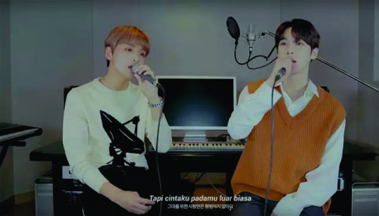 Doyoung - Haechan NCT 127 Nyanyikan Cinta Luar Biasa, Hati Warganet Ambyar