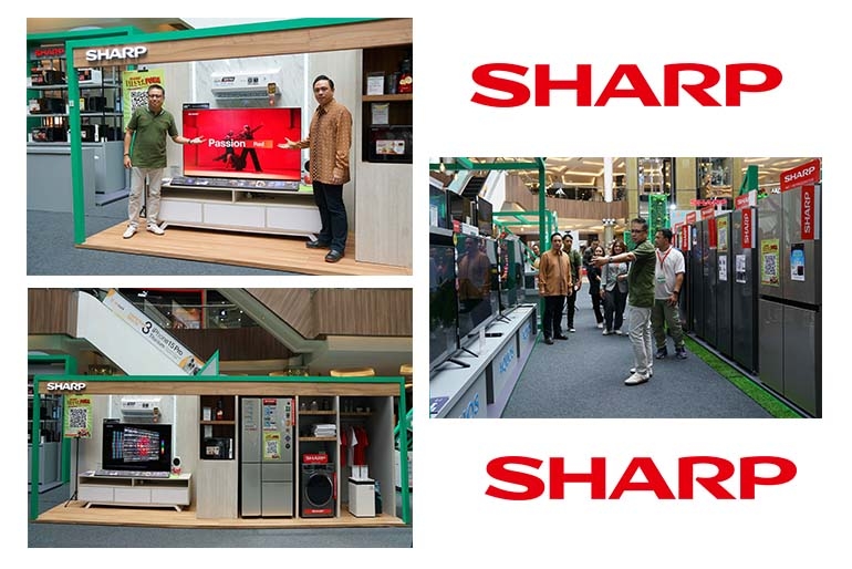 Sharp Rayakan Hari Jadinya ke-111 Tahun Di Dunia (Gelar Pameran Sharp Greenovation di Bandung)