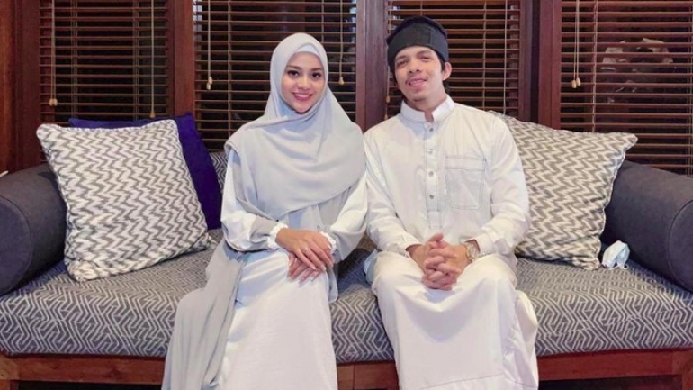 Atta Tak Bisa Berhenti Pandangi Aurel Hermansyah yang Berhijab