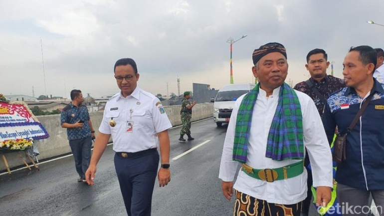 Walkot Bekasi Minta Bantuan Anies untuk Bangun Tanggul Antisipasi Banjir