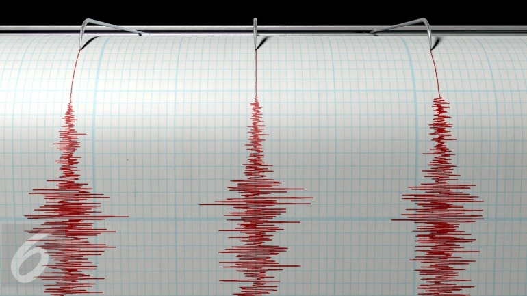 Gempa Magnitudo 5,8 Goyang Ternate