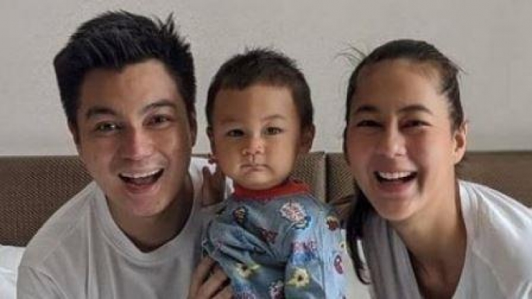 Paula Verhoeven Isolasi Mandiri, Baim Wong Senang Bisa Bikin Susu Buat Kiano