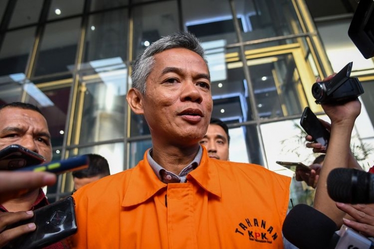 Wahyu Setiawan vonis 6 Tahun, Lebih Ringan dari Tuntutan Jaksa, dan Hak politik yang Tak Dicabut.