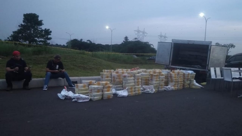 Polisi Buru Bandar Narkoba 288 Kg di Tangerang