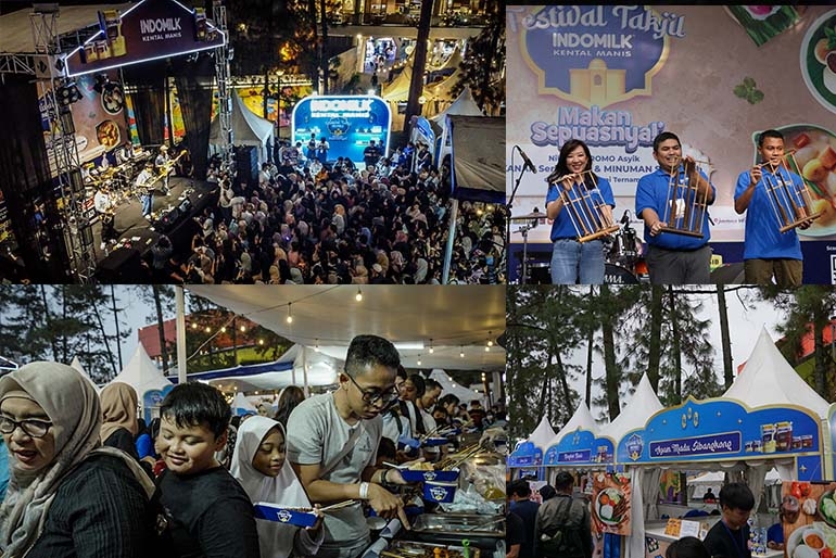 Festival Takjil Pertama dari Indomilk Kental Manis