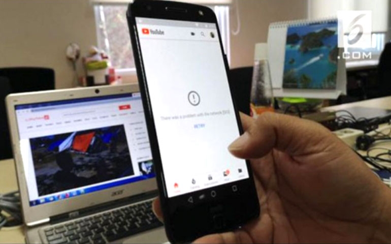 YouTube Down di Sejumlah Negara,Indonesia termasuk?
