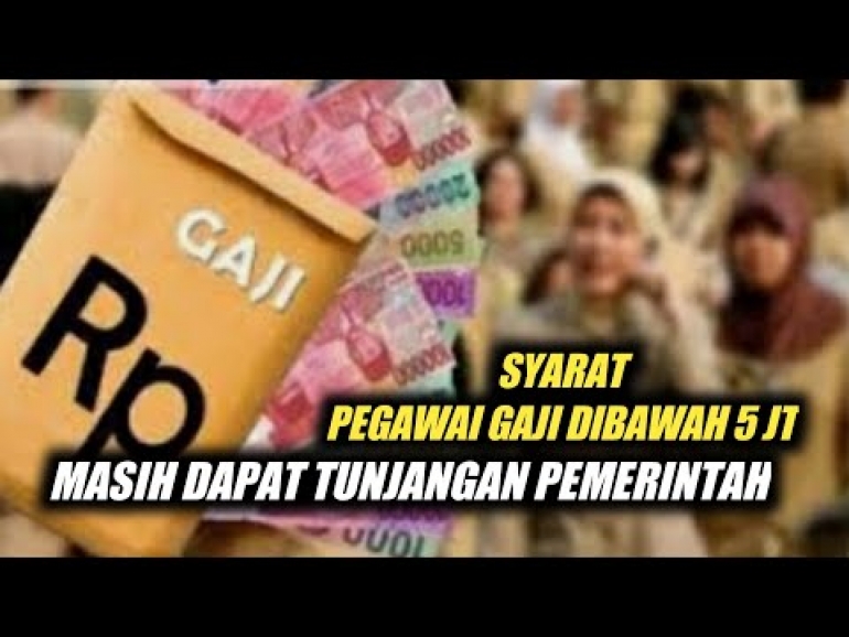 Pegawai Bergaji di Bawah Rp. 5 juta dapat bantuan dari Jokowi