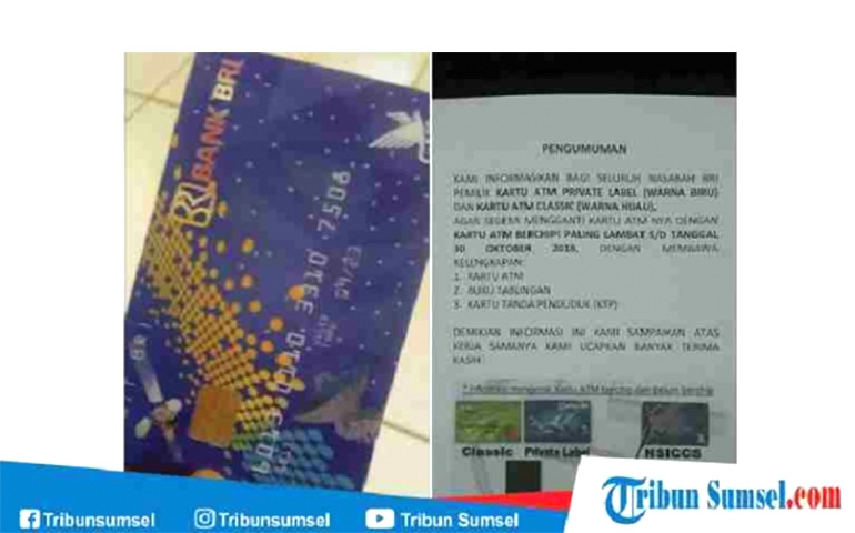 Ingat, Hanya ATM BRI Biru Simpedes yang Wajib Ganti ATM Chip, Ini Cara Ganti Tanpa Buku Tabungan