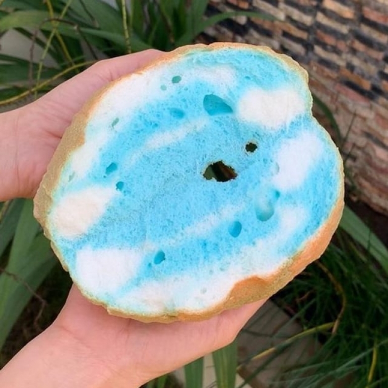 Apa itu cloud bread yang viral di tiktok ? Roti awan buat menu diet