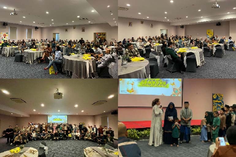 Buka Bersama Iftar Delight - Bakul Ramadan (Babarengan Kulineran Ramadan) di YELLO Hotel Paskal Bandung bersama rekan - rekan media dan anak - anak panti asuhan